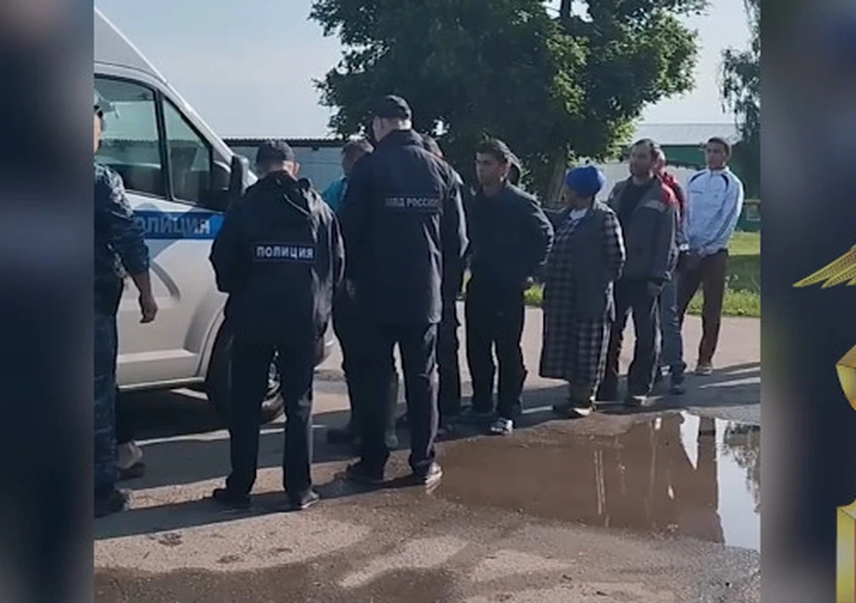 Четверо нелегалов оштрафованы и трое выдворены на родину в Куркинском районе Тульской области