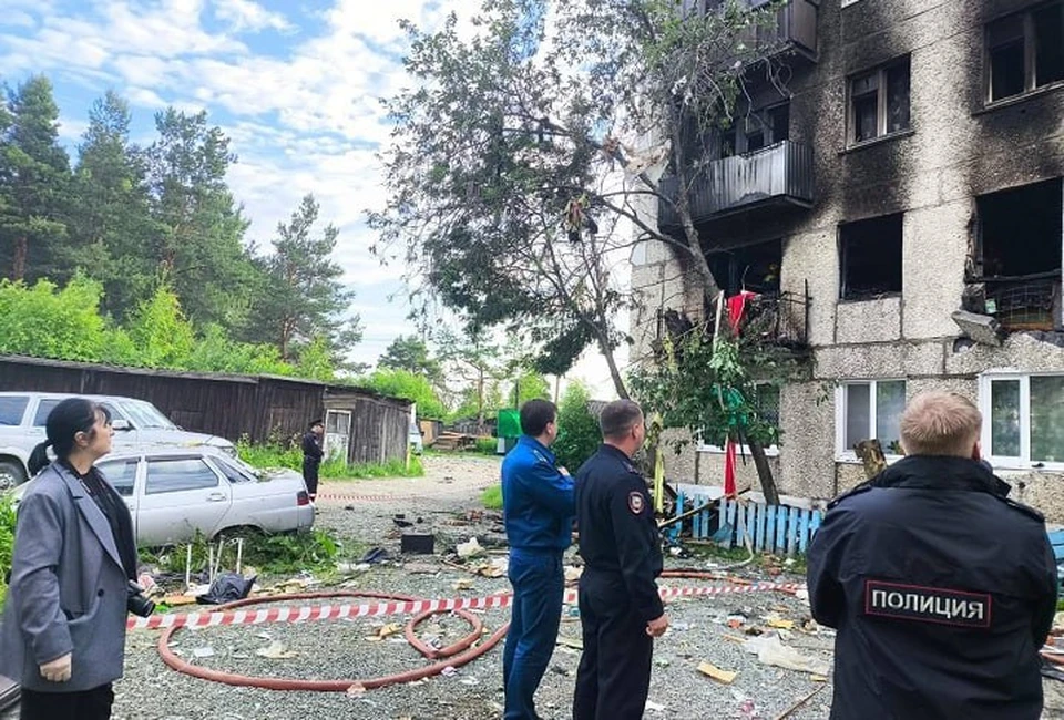 ЧП произошло в пятиэтажном жилом доме. Фото: предоставлено Валерием Горелых