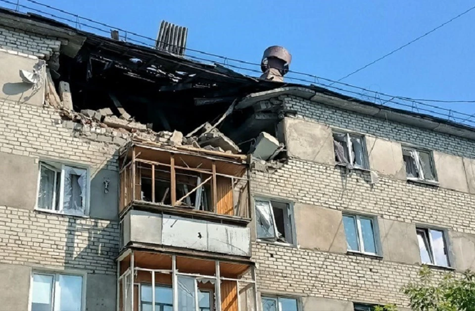 Пятиэтажный дом в Серове, в котором был взрыв газа, пойдет под снос. Фото: телеграм-канал Дениса Паслера
