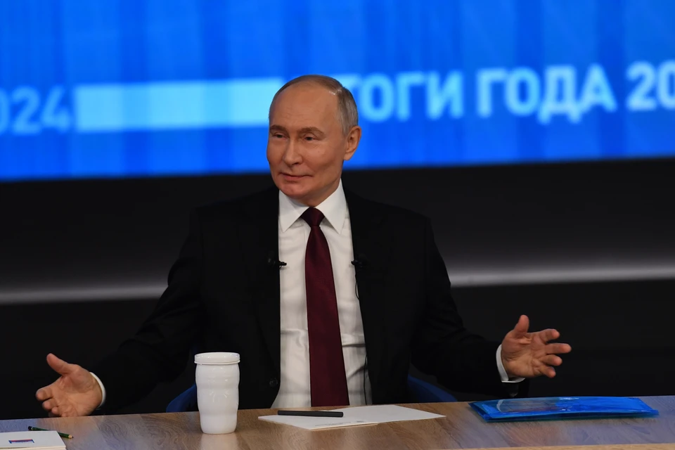 Владимир Путин пожелал участникам СВО победы