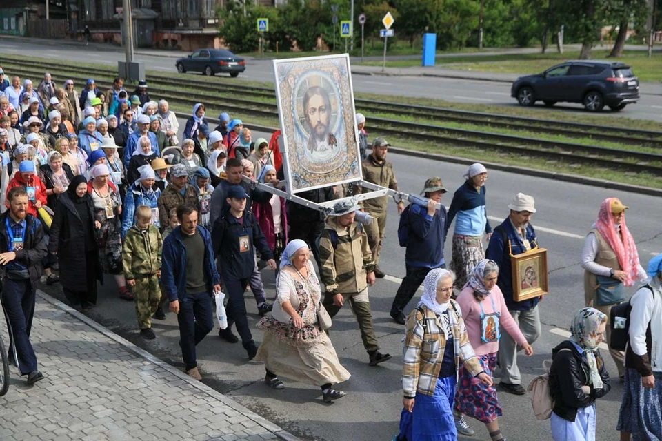 Крестный ход в Коробейниково