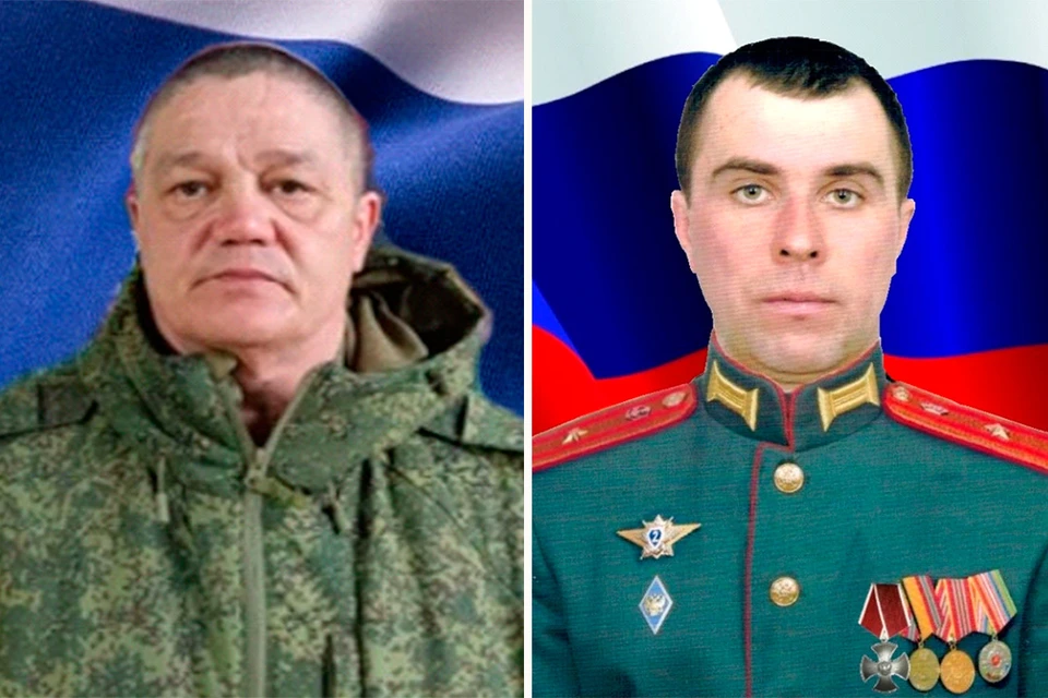Рядовой Дамир Гатауллин и гвардии майор Руслан Фёдоров