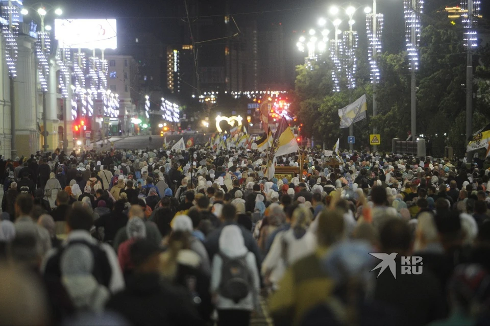 На время Крестного хода в Екатеринбурге перекроют часть улиц