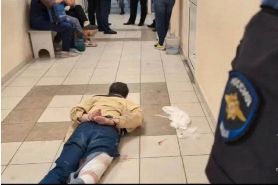 Напавший на медперсонал в иркутской больнице мужчина хотел убить врача. Фото: ГУ МВД по Иркутской области