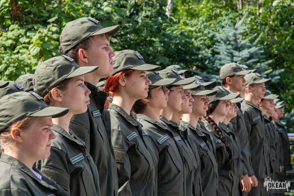 До 15 июля ребята получат всестороннюю военно-патриотическую подготовку. Фото: ВДЦ "Океан"
