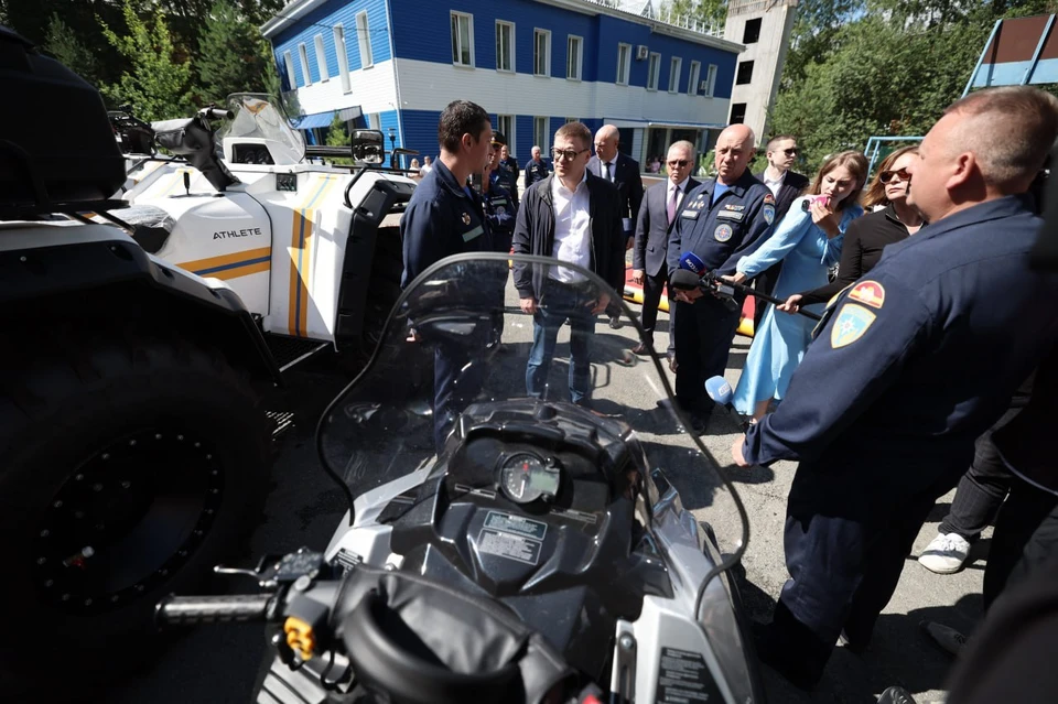 Экстренные службы Челябинской области получили технику по своему запросу. Фото: пресс-служба губернатора