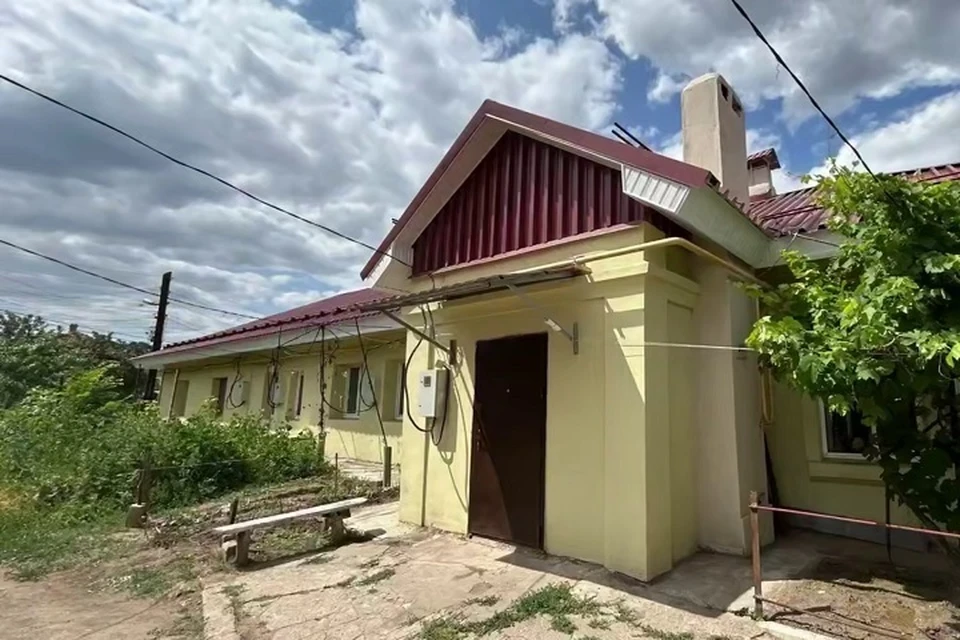 В Мариуполе восстановили одноэтажный дом 1950 года постройки. Фото: «РКС-НР»