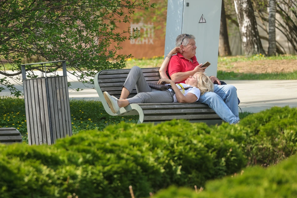 Синоптик Леус: во вторник в Москве температура воздуха достигла 34 градусов