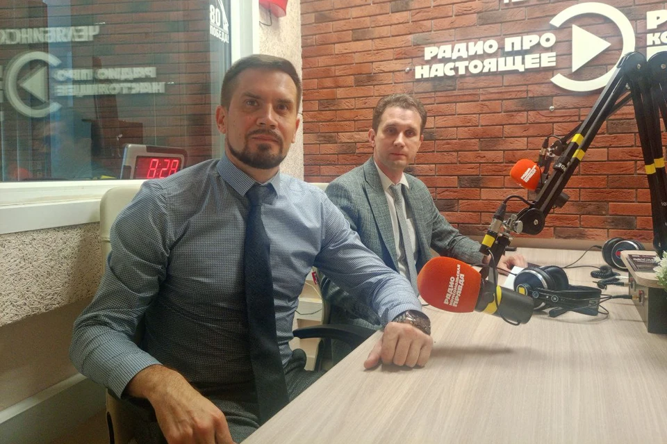Михаил Подобед и Дмитрий Семенов.