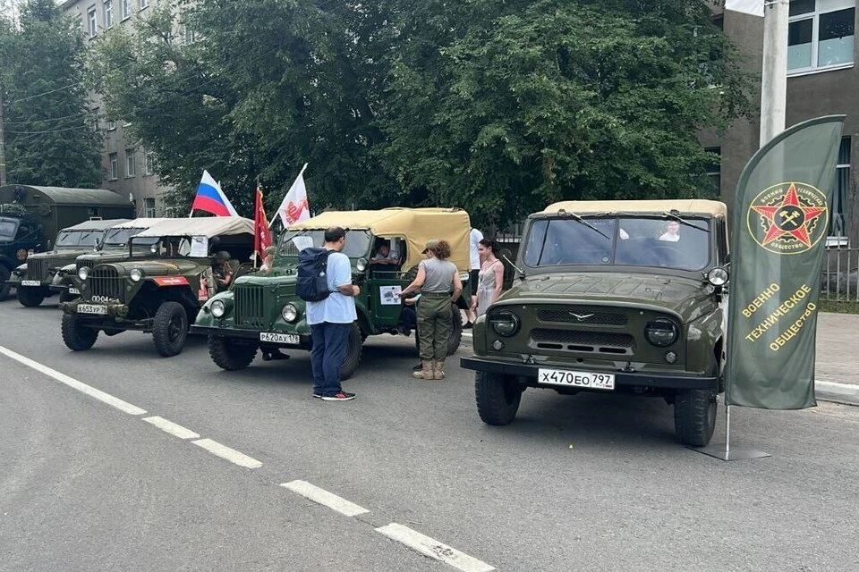В Тверь прибыл VII бронепробег «Дорога Мужества».