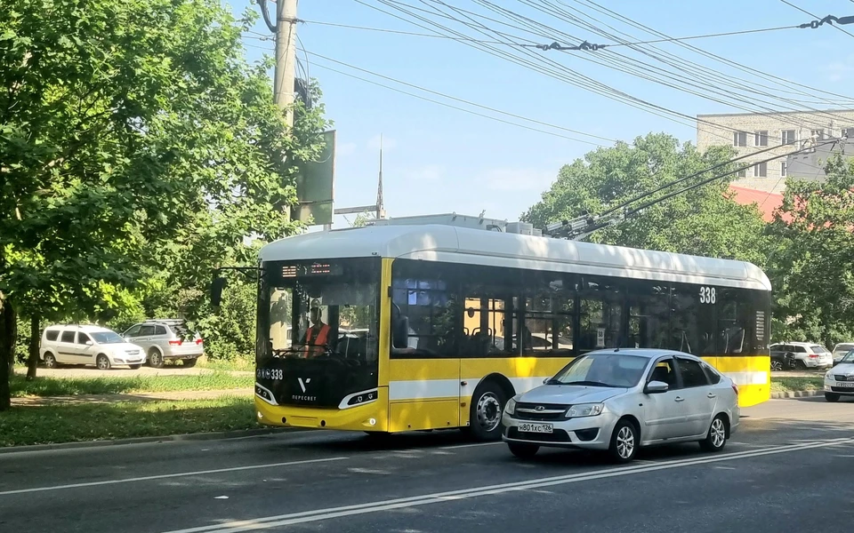 Около 13,5 тысячи пассажиров перевезли новые троллейбусы в Ставрополе. Фото: миндор Ставрополья