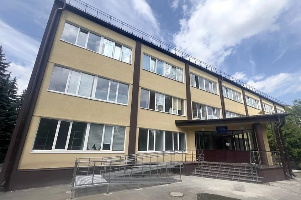 В Светлодарске восстановлена поликлиника при центральной городской больнице. Фото: ППК «Единый заказчик»