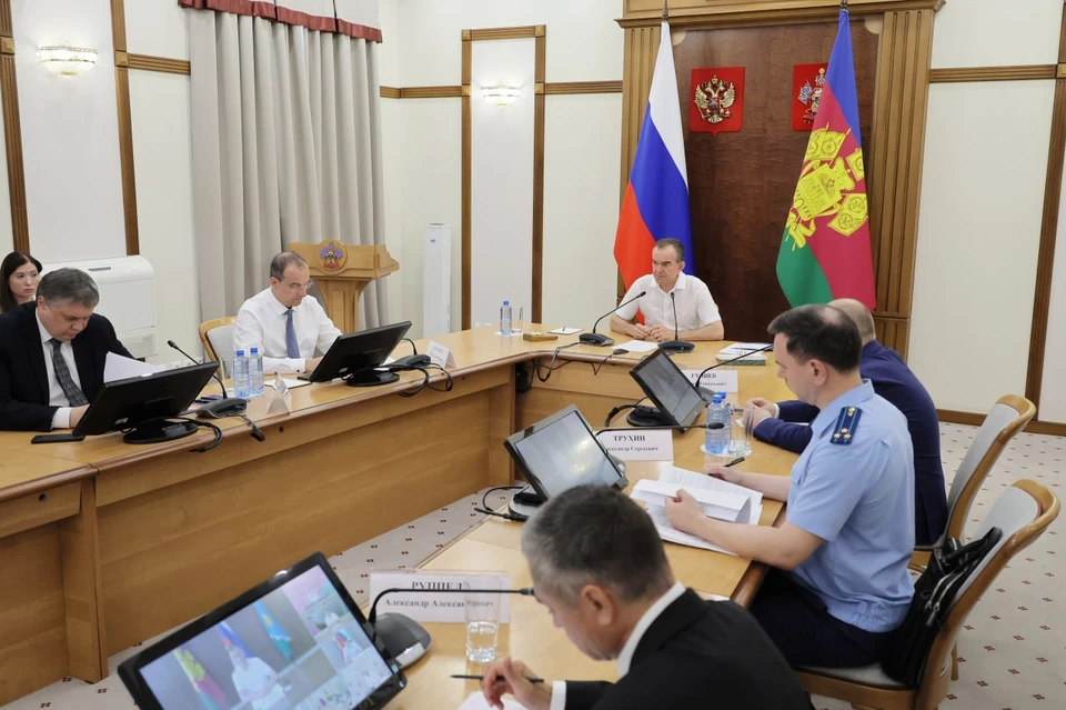 Реализацию нацпроектов обсудили на краевом совещании Фото: пресс-служба администрации Краснодарского края