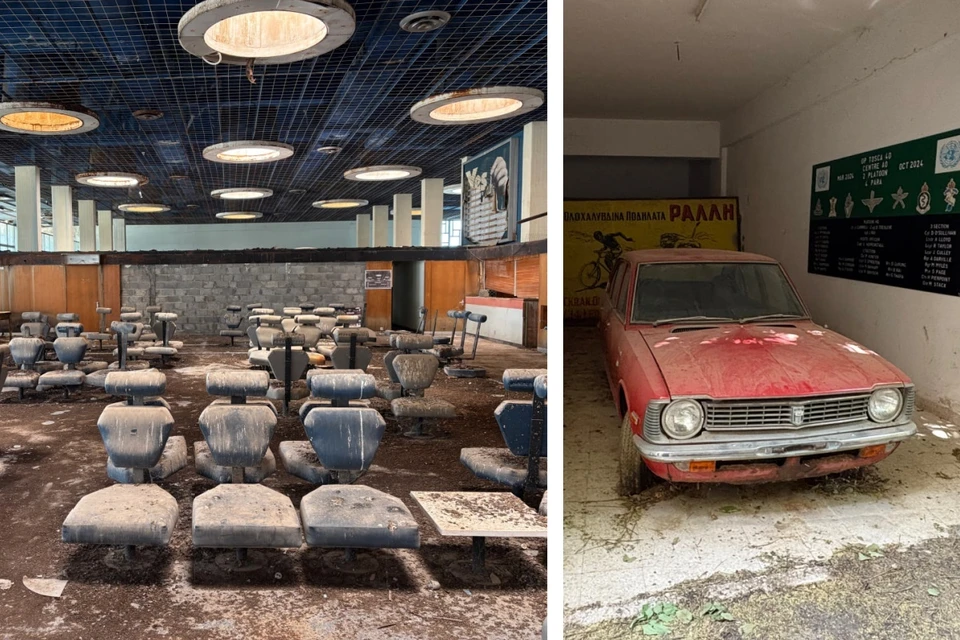 Заброшенный роскошный аэропорт с машинами 1970-х: в нейтральной зоне Кипра время остановилось