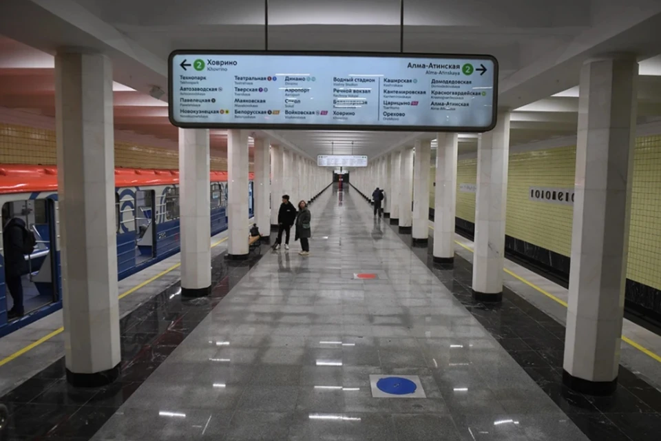Дептранс Москвы: На южном участке оранжевой ветки метро выросли интервалы