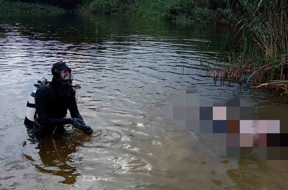 Утопленника нашли водолазы. Фото: ГКУ Служба спасения Волгоградской области.