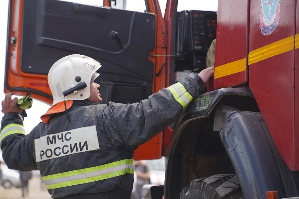 Пожарным удалось быстро справиться с огнем.