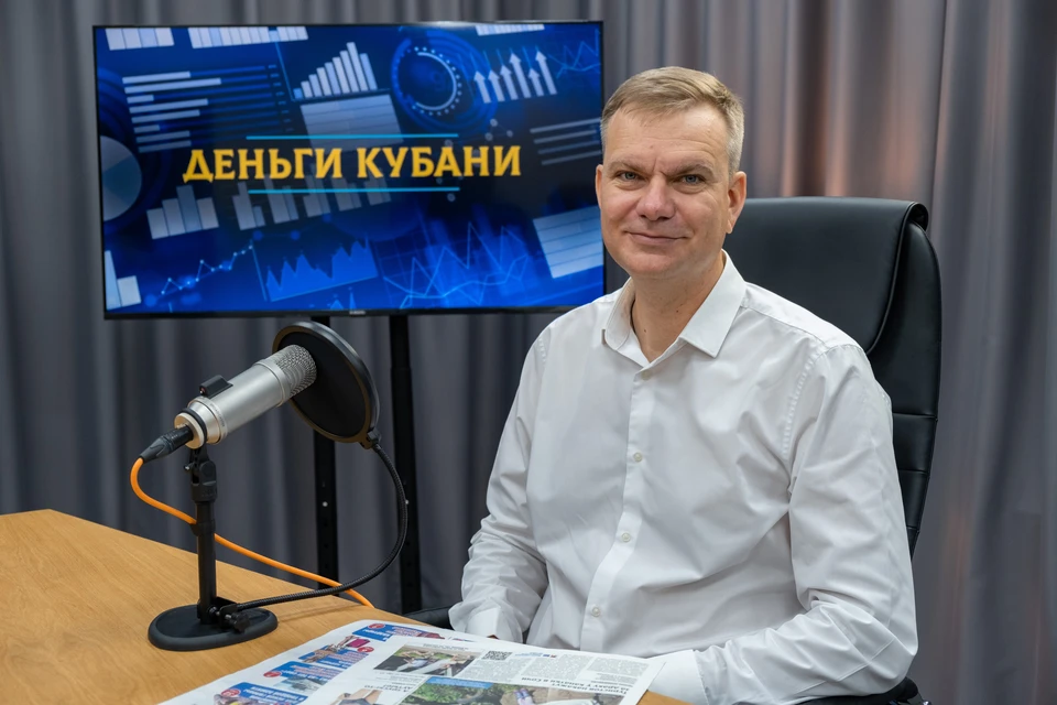 Михаил Димитров в студии радио КП
