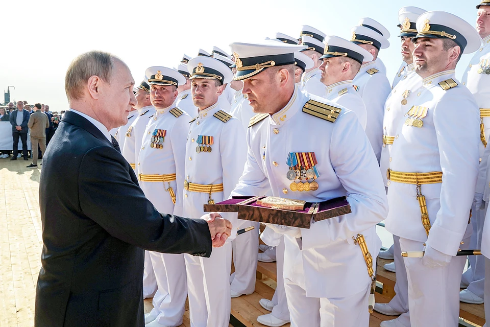 Владимир Путин прилетел в Архангельскую область