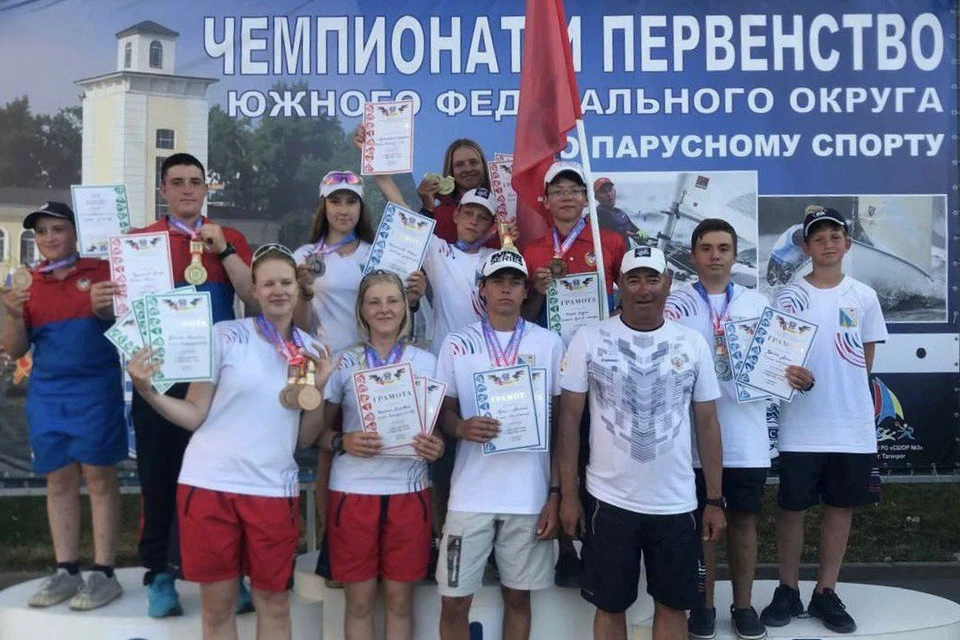 Севастопольские яхтсмены на чемпионате и первенстве ЮФО взяли 16 медалей. Фото: Управление спорта Севастополя