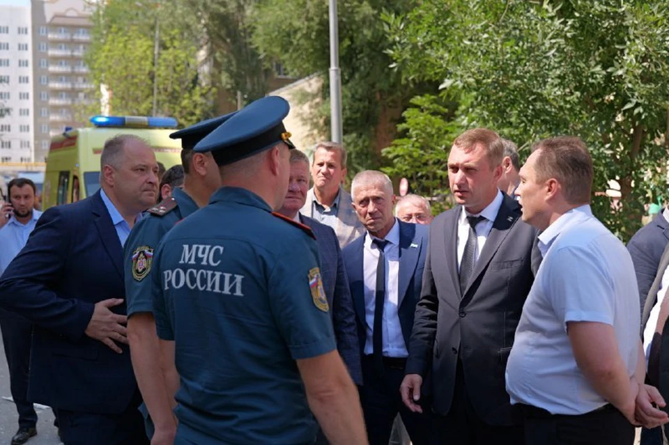 Бусаргин: Завалы на месте обрушения дома в Саратове хотят разобрать сегодня Фото: Telegram-канал Романа Бусаргина