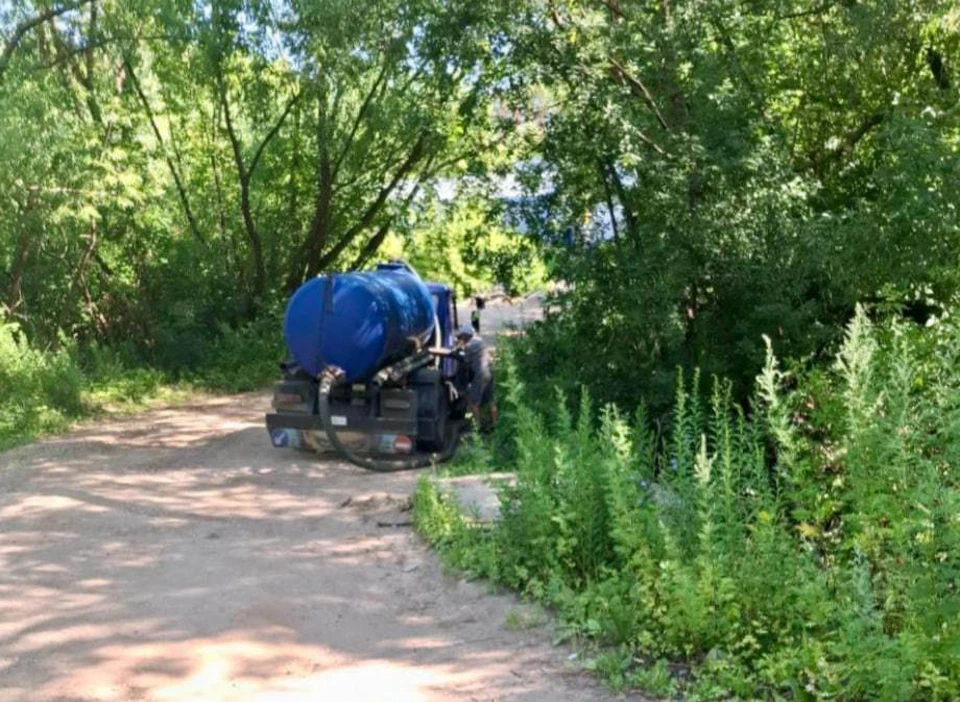 Рейды по выявлению «черных» ассенизаторов провели в Нижнем Новгороде. Фото: пресс-служба администрации Нижнего Новгорода.
