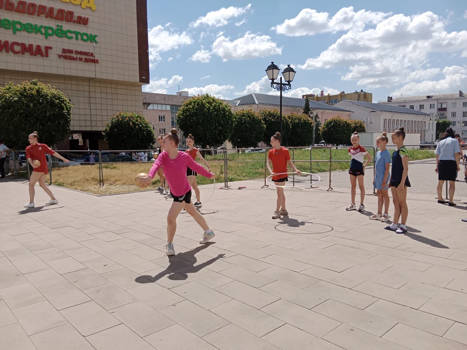 В Курске бесплатные тренировки проходят каждый день в разных точках города