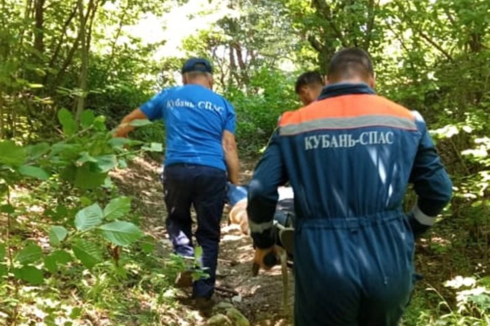 Спасатели провели две поисково-спасательные операции в горах Кубани. Фото: t.me/kubanspas
