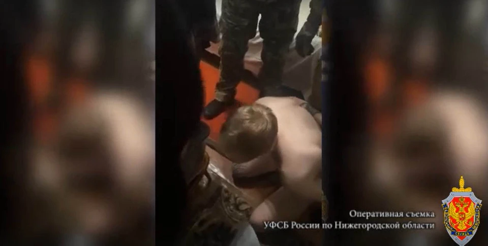 ФСБ задержала мужчину за призыв к теракту в Нижегородской области. Фото: УФСБ по Нижегородской области.