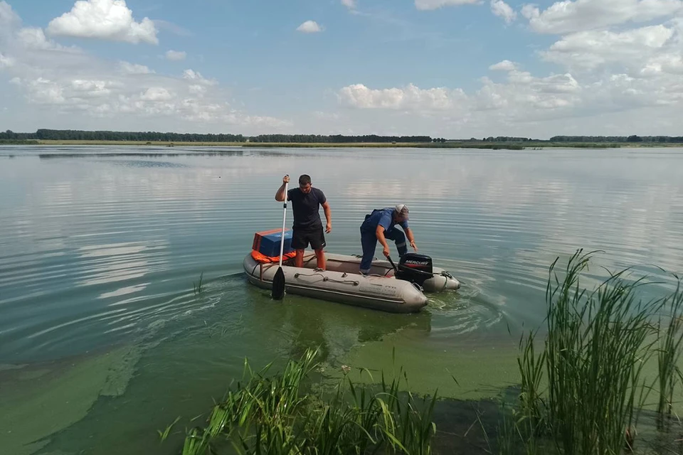 Поиска утонувшего мужчины