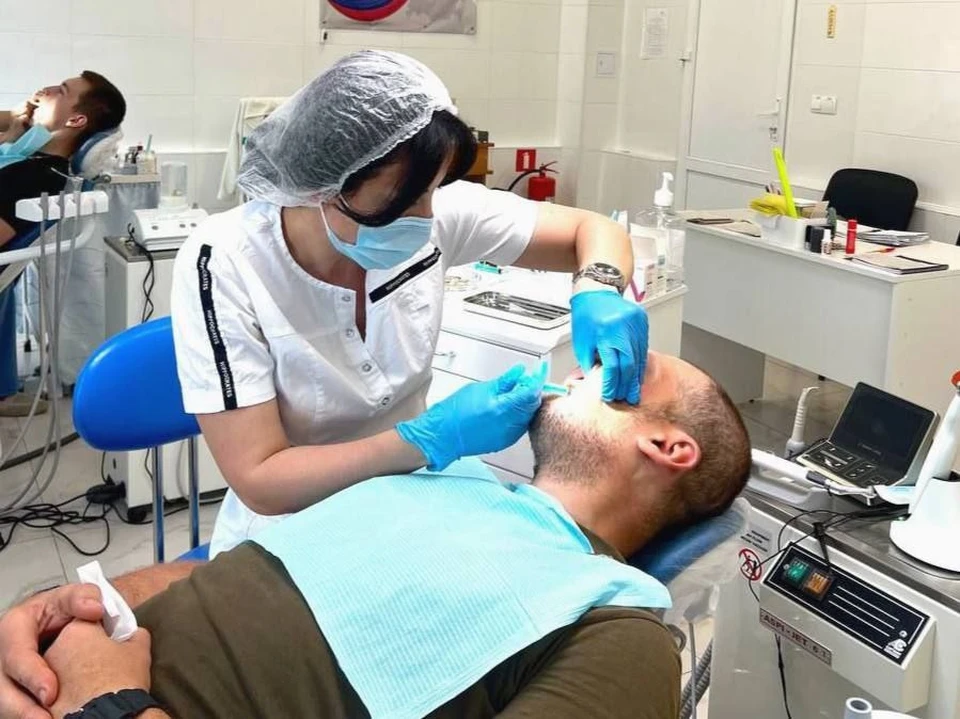Медики работали в больнице и осуществляли выездные приемы. ФОТО: ТГ-канал Сергея Колягина