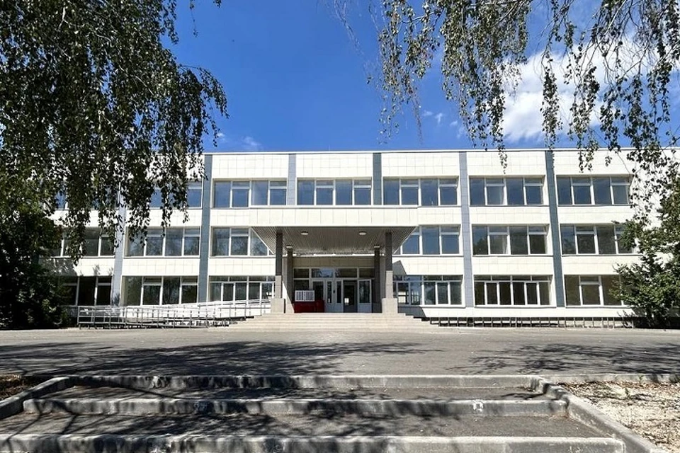 В Мариуполе завершается восстановление гимназии-школы №1. Фото: ППК «Единый заказчик»