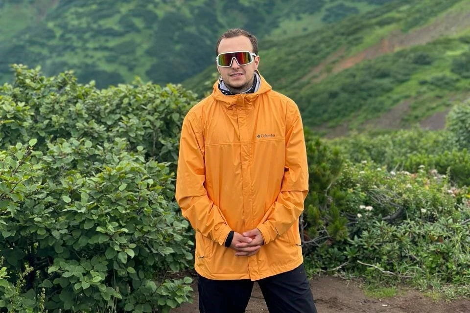 Станислав Василенко из Краснодара стал очевидцем землетрясения на Камчатке. Фото: t.me/rgo_krasnodar