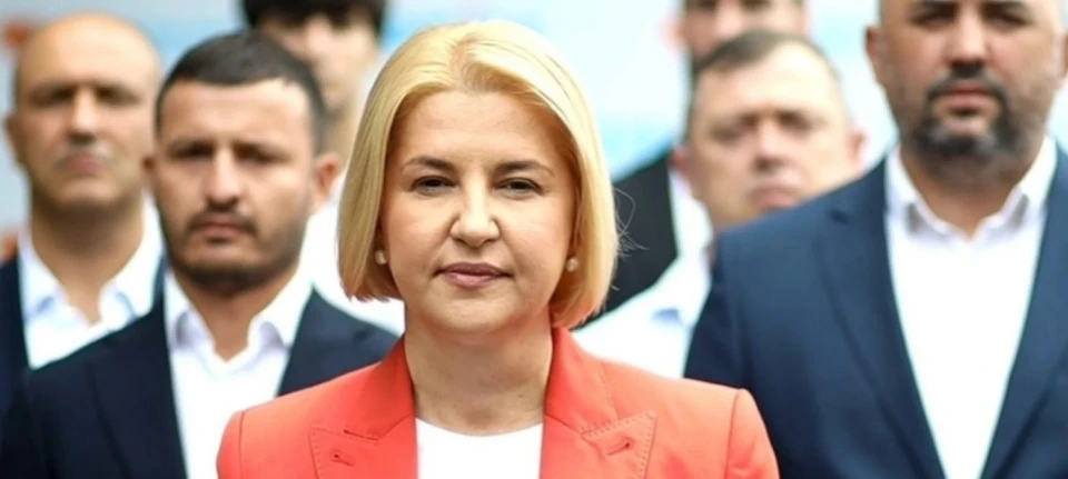 Ирина Влах, председатель Республиканской партии «Inima Moldovei»