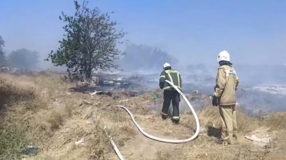 Фото: кадр видео пресс-службы ГУ МЧС по РК