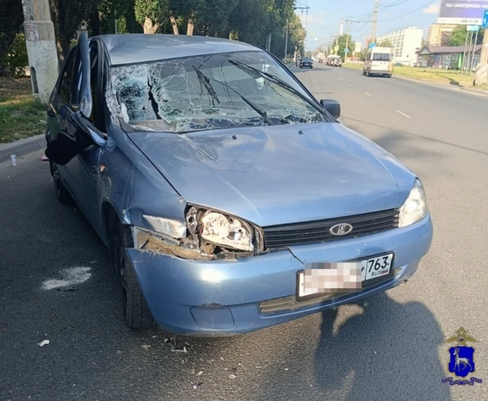 Пострадавшую доставили в больницу. Фото: ГУ МВД России по региону