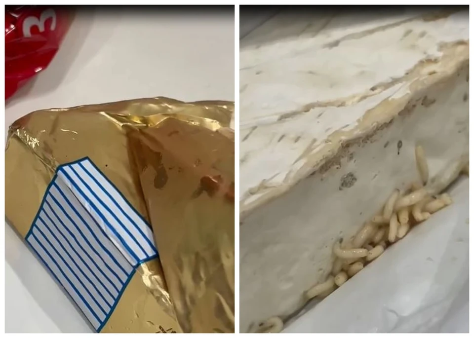 Сыр с «мясом» на прилавках молдавских магазинов. Фото: коллаж КП