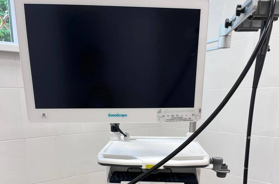 Установленная видеоэндоскопическая система HD-550 — результат инновационных разработок компании SonoScape. ФОТО: минздрав УО