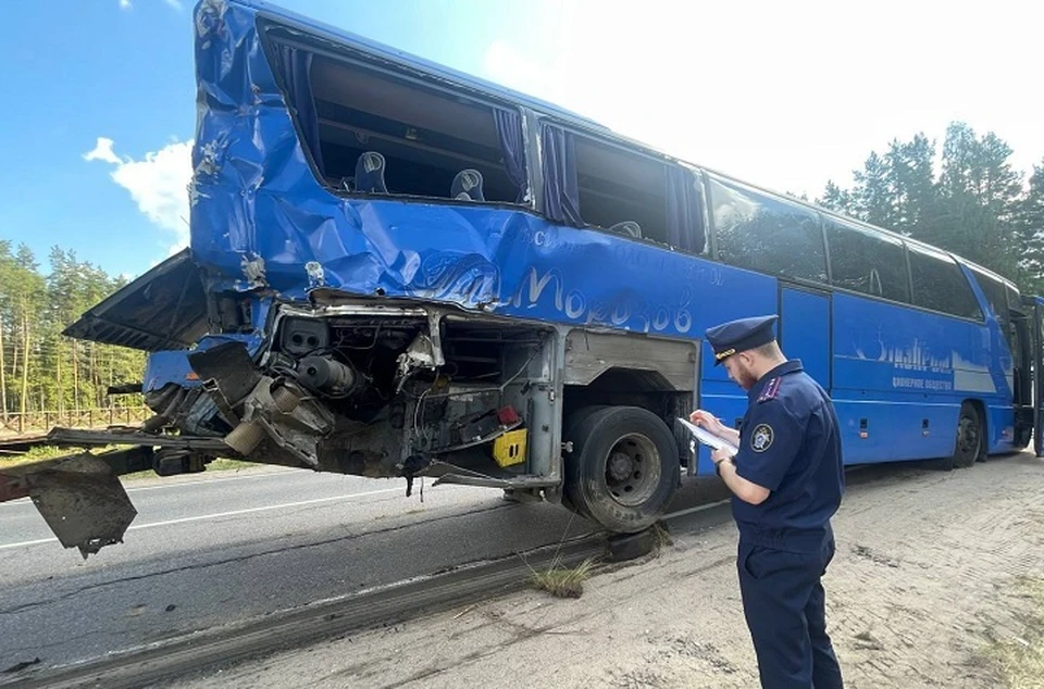 В Тутаевском округе проверяют информацию о паломниках, попавших в аварию. ФОТО: Западное МСУ на транспорте СК России