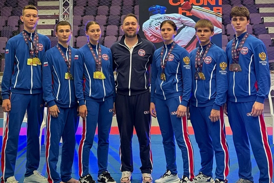 Хабаровские тхэквондисты завоевали награды на чемпионате мира в ОАЭ Фото: пресс-служба министерства спорта края