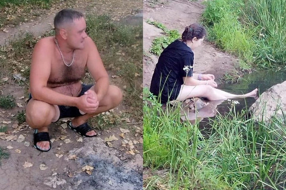 Трагедия едва не произошла в воскресенье на пляже около СНТ Ашкадар в Стерлитамаке. Сергей (слева) спас тонущую в Белой Ирину (справа). Фото: соцсети