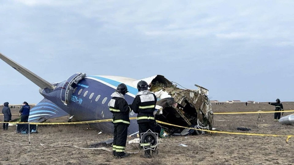 Казахстан подготовит отчет о крушении самолета AZAL до конца года