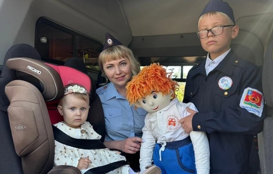 В Ульяновске стратует акция на дорогах «Ребёнок – главный пассажир!». ФОТО: Госавтоинспекция УО
