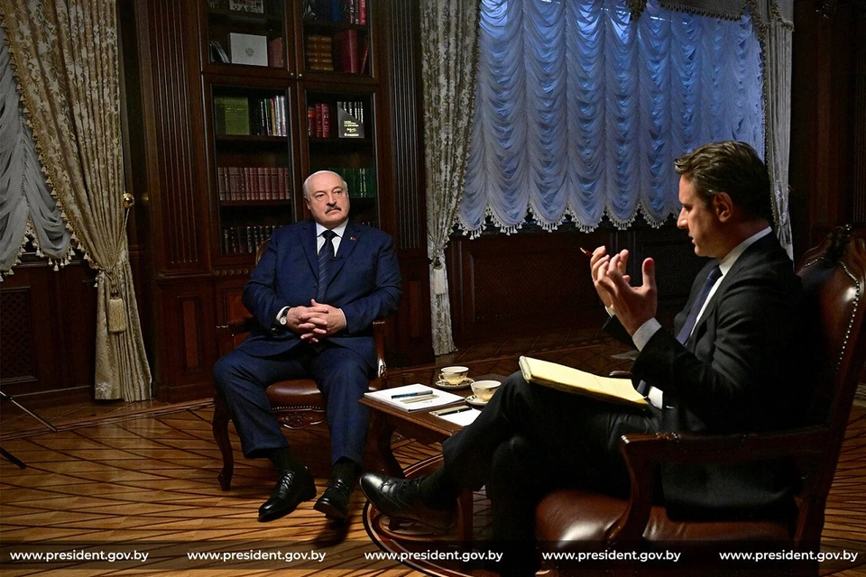 Как на интервью Лукашенко Time повлияли переговоры Путина и Трампа. Фото: president.gov.by.