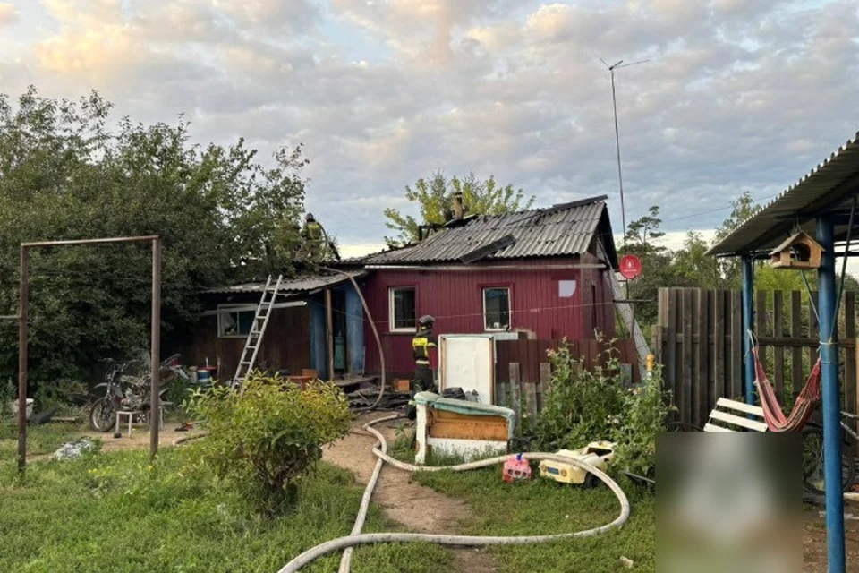 В Иркутске 44-летний мужчина отравился угарным газом на пожаре
