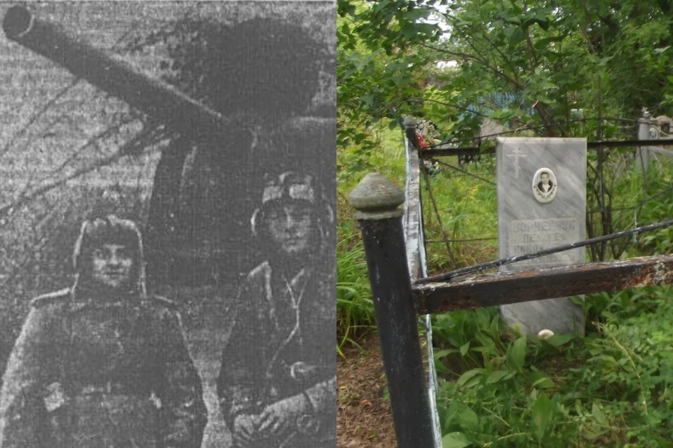 Полина и её супруг похоронены в Барнауле. Фото: газета «КП» от 23 апреля 1944 года / Михаил Глазырин