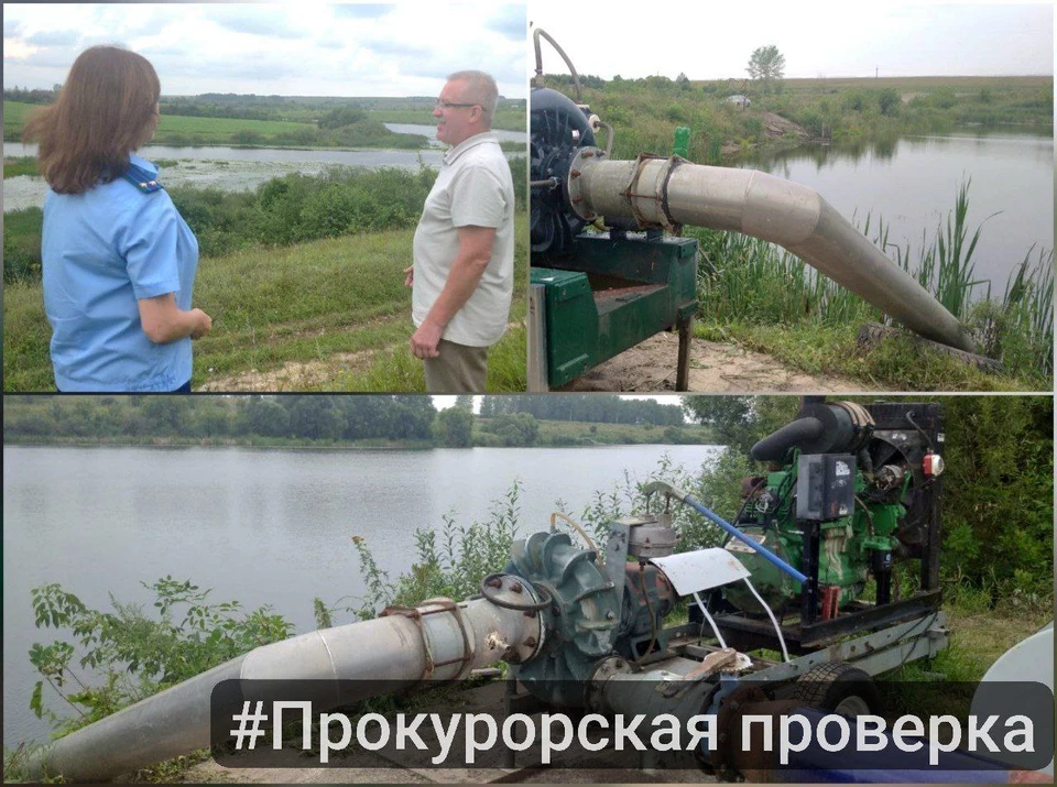 В Тульской области проверили состояние реки Сухая Табола.