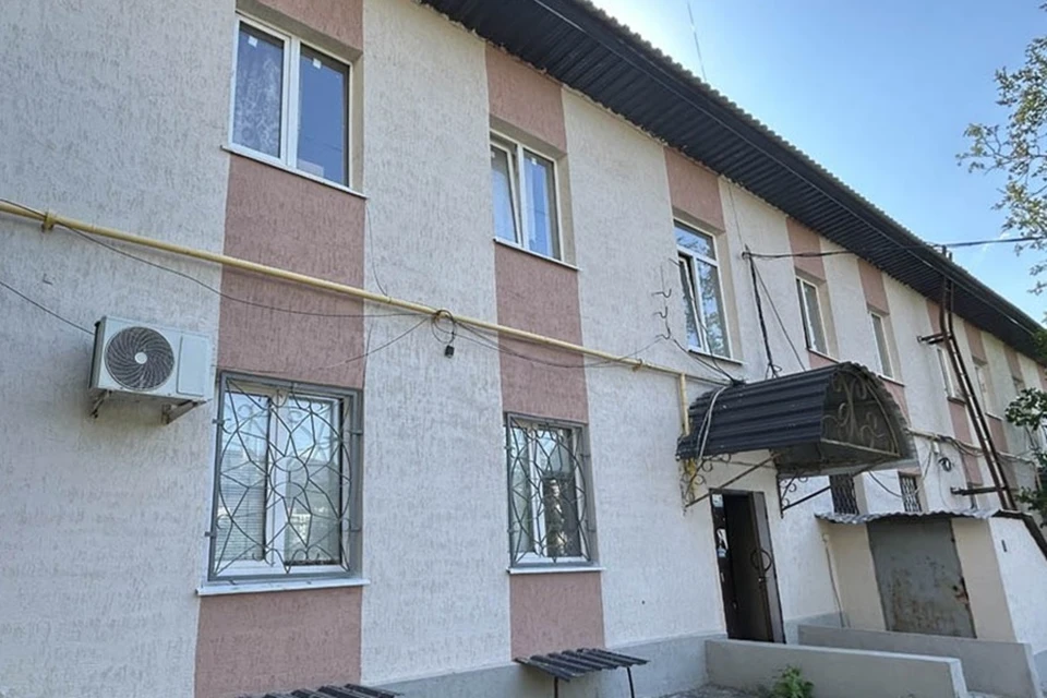 Строители из Башкортостана восстановили дом на улице Николаевской в Мариуполе. Фото: РКС-НР