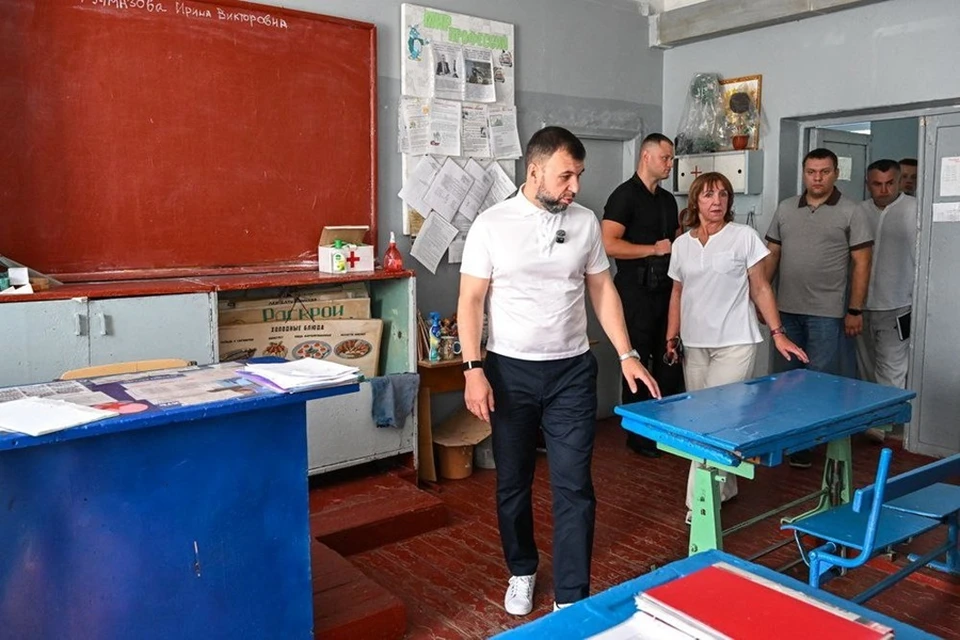 В ДНР за три года во всех школах переоснастят кабинеты труда. Фото: ТГ/Пушилин