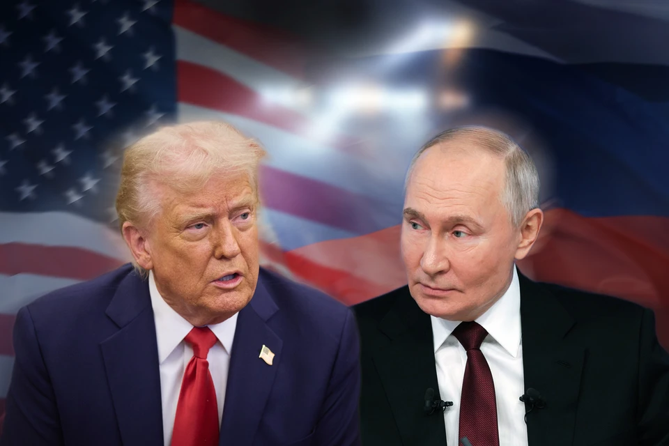 Президент России Владимир Путин и лидер США Дональд Трамп